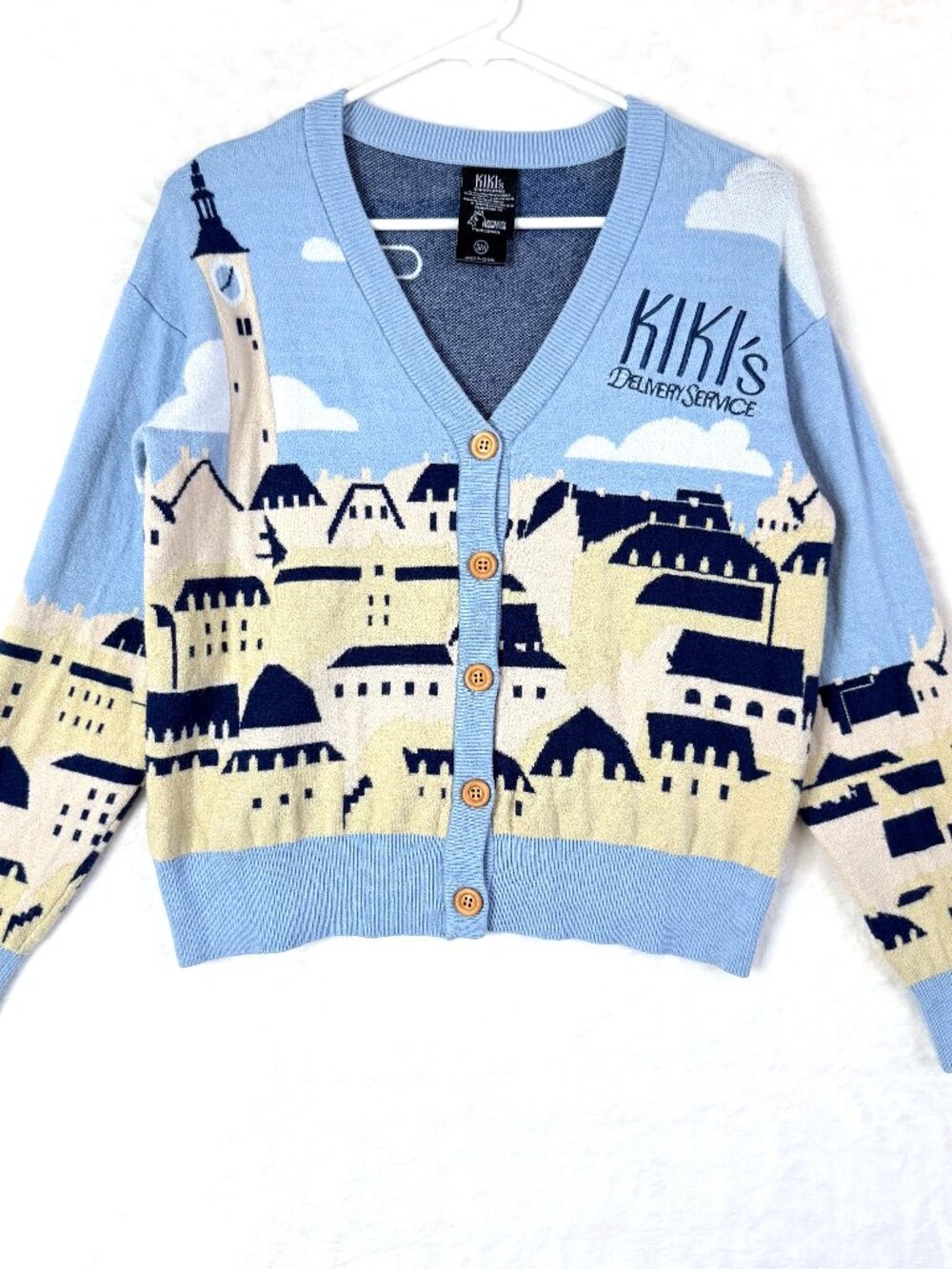 Studio Ghibli Kiki's Delivery Service Button Front Cardigan S M Box Lunch